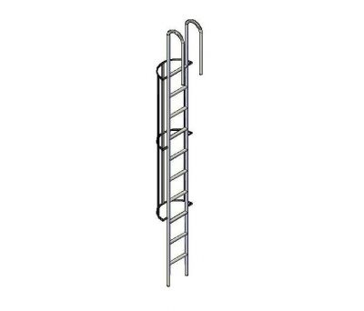 Vertical Ladder DWG block