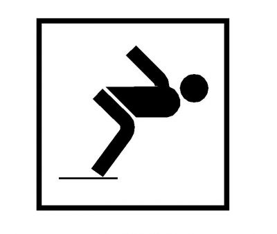 Sports symbol: Diving