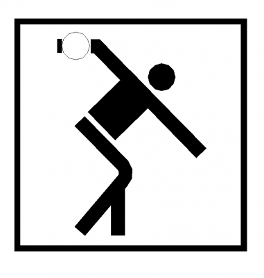 Sports symbol: Bowling