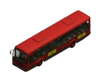 Single decker bus