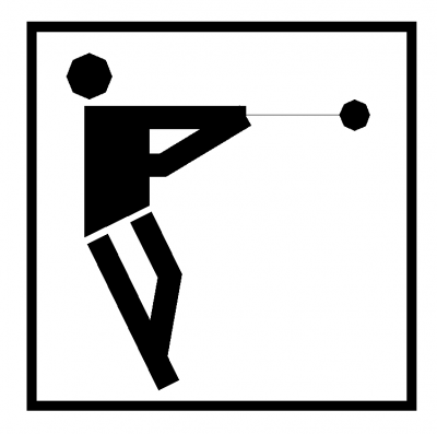 Simbolo dello sport: martello