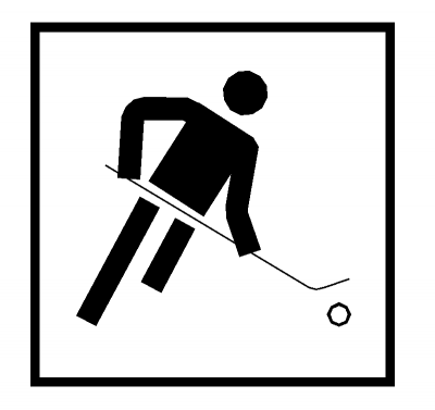 Sports symbol: Hockey2