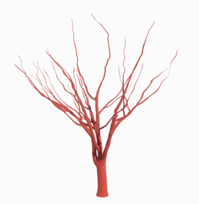 3D_Dry_Tree revit family