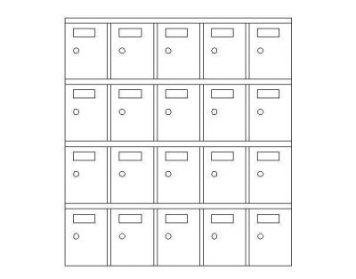 Muebles - Unidad de almacenamiento con cerradura