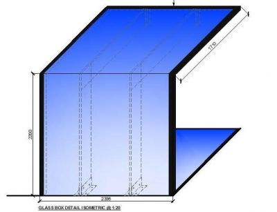 建築-ガラスボックスデザイン