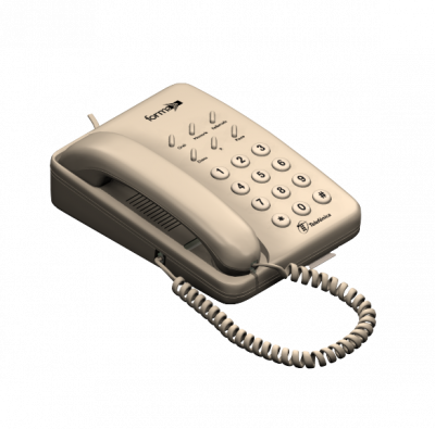 Office telephone 3DS Max model 
