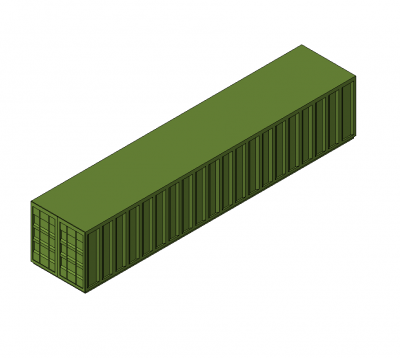 Shipping container 3D models