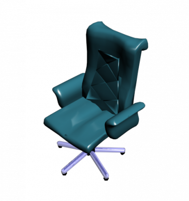 Office chair 3DS Max model 