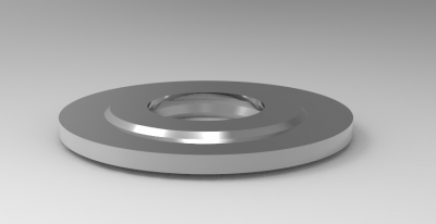 Solid-works 3D CAD Model of Spiral gaskets DN (mm)-20	D (mm)-56