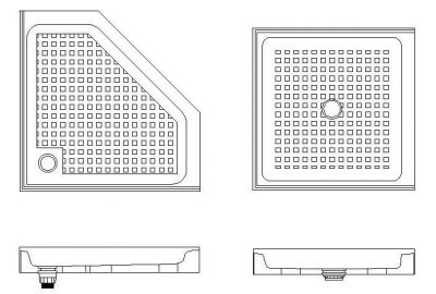 Shower Trays - Plan & Section