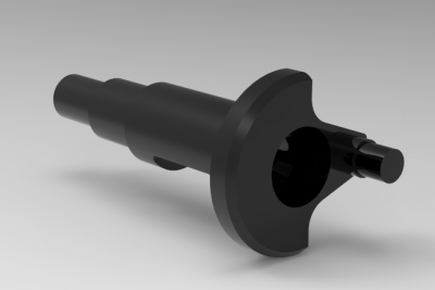 Autodesk Inventor 3D CAD Model of mechanical part