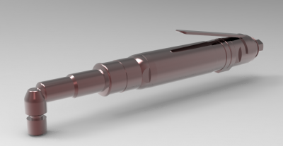 Autodesk Inventor ipt file 3D CAD Model of automatic air CUTT-off Angle drive screwdrivers, Torque=0,4-5	speed(RPM)850	Air consumption SPEED6	Sound pressure (dB)76