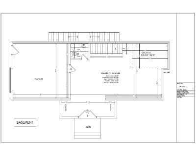 4BHK設計地下室計画.dwg