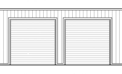 Roller Garage Doors - Elevation 
