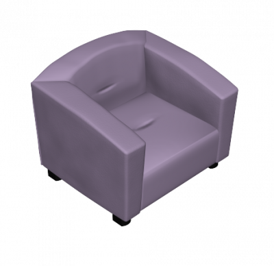 Waiting room chair 3DS Max model