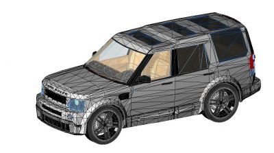 Land Rover Discovery 4 Revit Family