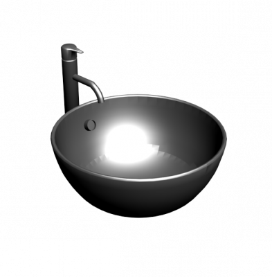 Bowl sinks 3ds max models 