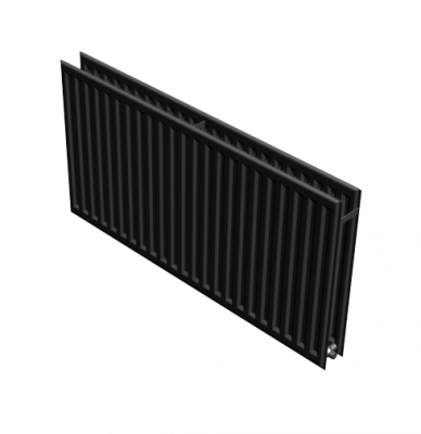 radiador de doble panel de