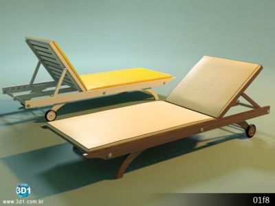 Furniture Sun Lounger 58 (Max 2009)
