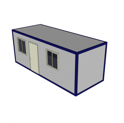 Modello SKP di container office del sito