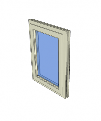 Triple glazed window skp