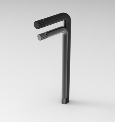 Autodesk Inventor ipt file 3D CAD Model of  keys set for spline sockets: M12