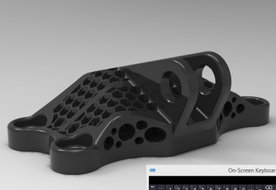 Autodesk Inventor CAD-модель 61 обрабатываемой ленты для инструментов с ЧПУ
