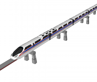 Monorail sketchup model 
