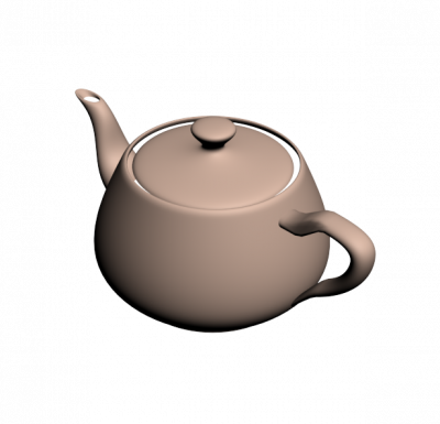 Teapot 3DS Max model