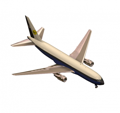 Boeing 767 3DS Max model 