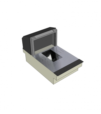 Сканер штрих-кода SketchUp блок