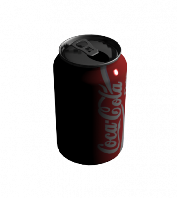 Can of coke 3DS Max model 