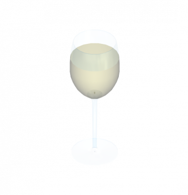 Wine glass 3DS Max model 