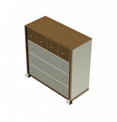 Chest of drawers 3DS Max model