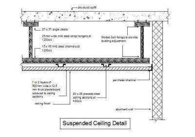 Suspended Ceiling Section