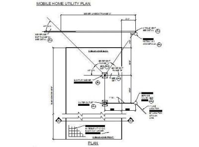 Plan de Mobile Home Utility