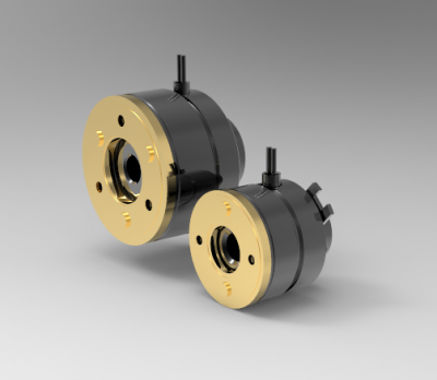 Autodesk Inventor 3D CAD Model of Electromagnetic clutch Size 04,  M (N.m)1.8