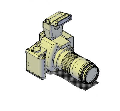 3D Camera 3D DWG model