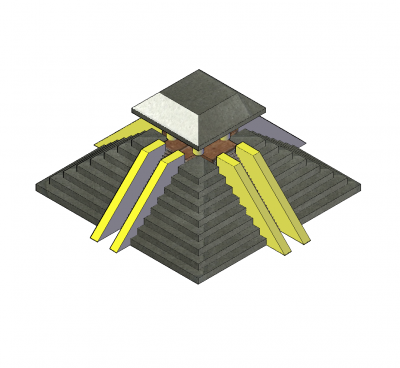 Modello Pyramid 3D AutoCAD
