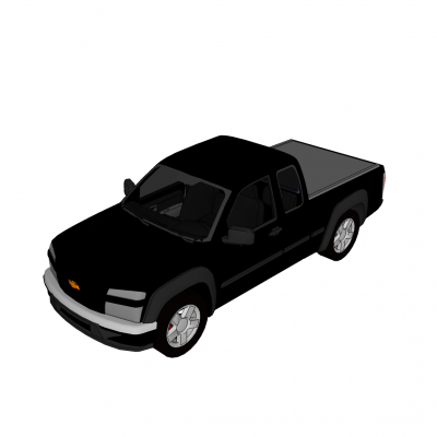 modelo de SketchUp Chevrolet Colorado