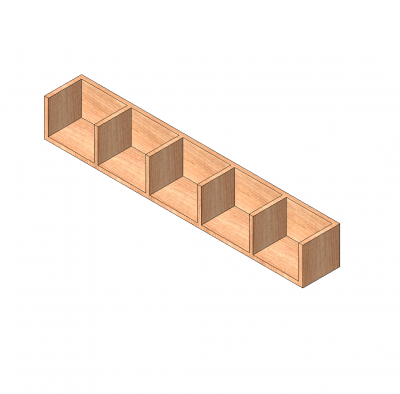 Wall shelf RFA model