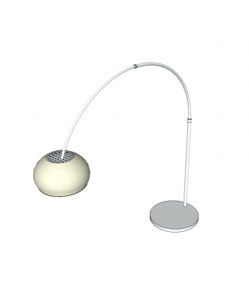 Arc lamp sketchup model