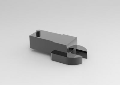 Autodesk Inventor ipt file 3D CAD Model of Mechanical tools spanner key: A=9 mm	E(mm)=6	 D(mm)=25	L(mm)=15	Mass(g)=31