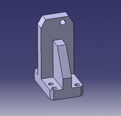 734 Angle block CAD Model dwg. drawing 