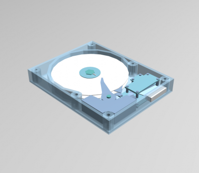 Hdd 3DS Max model