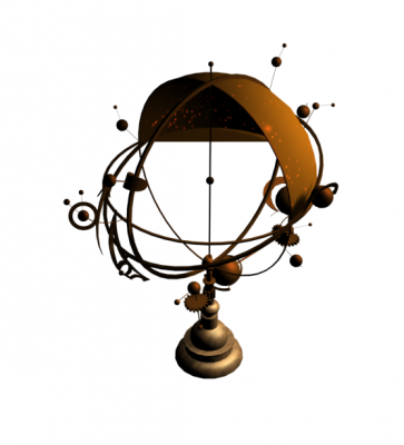 Orrery 3DS Max model