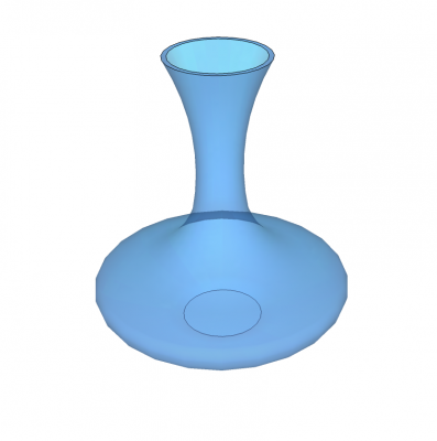 Glass Decanter SketchUp-Modell