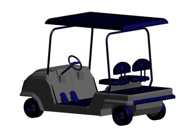 Golf Cart Revit Family 1