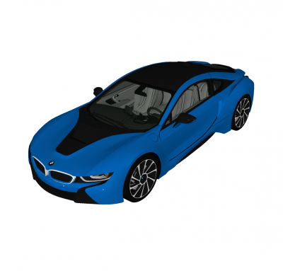 BMW i8 модель SketchUp