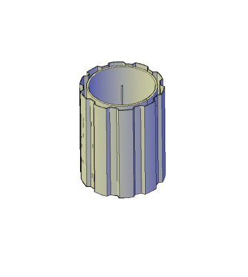 Gran lámpara colgante dwg CAD en 3D